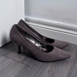 George Classic Charcoal Heels 2” Heel